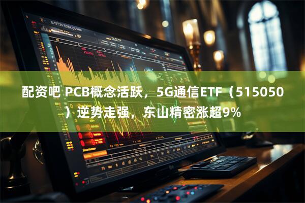 配资吧 PCB概念活跃，5G通信ETF（515050）逆势走强，东山精密涨超9%